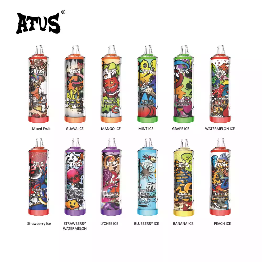 ATVS Disposable Vape Bar 13000Puffs Χονδρική 5% Χαμηλής νικοτίνης Επαναφορτιζόμενη Υψηλής Ποιότητας Μαζική Αγορά Ηλεκτρονικού τσιγάρου μιας χρήσης