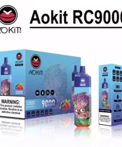 Aokit RC 9000 baforadas RGB Light 0 2 3 5 Nicotina descartável 2