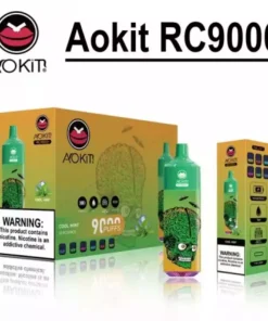 Aokit RC 9000 baforadas RGB Light 0 2 3 5 Nicotina descartável 5