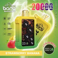 BANG 20000 Puffs Vape Pen nagykereskedelme 0%, 2%, 3%, 5% Alacsony nikotintartalmú újratölthető kiváló minőségű tömeges vásárlás eldobható elektronikus cigaretta