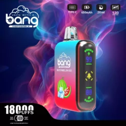 Bang Rocket 18000 Puffs Vape Pen újratölthető kiváló minőségű tömeges vásárlás eldobható elektronikus cigaretta nagykereskedelme 0%, 2%, 3%, 5% Alacsony nikotin