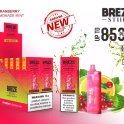 Breze Stiik BS 8500 Puffs 12 mastelio