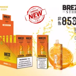 Breze Stiik BS 8500 Puffs 18 mastelio