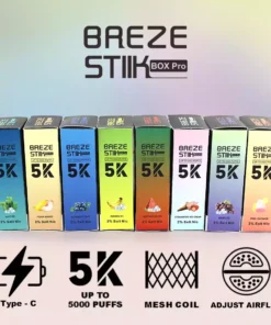 Breze Stiik Box Pro 5000 Puffs 14