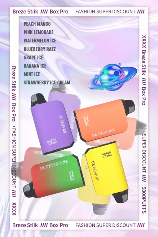 Breze Stiik Box Pro 5000 Puffs 7