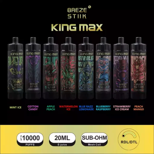 Breze Stiik King Max 10000 Puffs 2