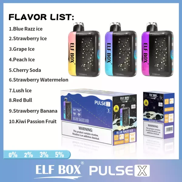 ELF BOX PULSE X 15000Puffs 12