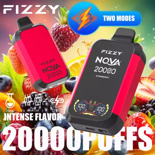 Fizzy Nova 20000 pahvi 1