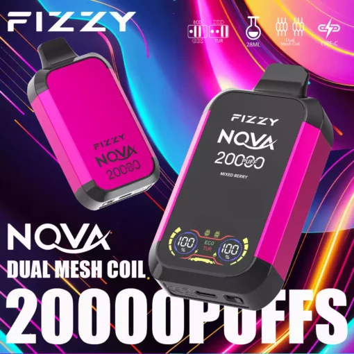 Fizzy Nova 20000 pahvi 3