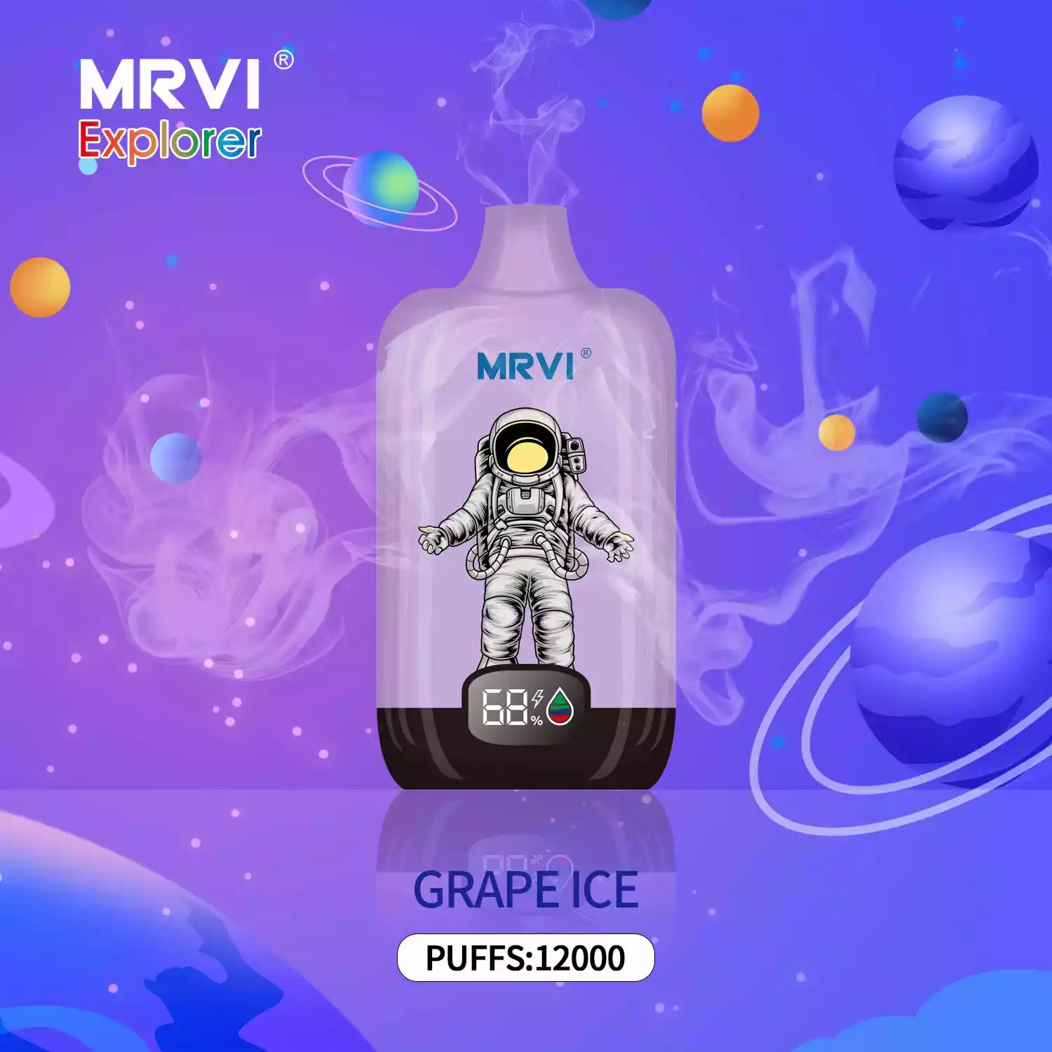 Mrvi Explorer 12000 Puffs Atacado 2%, 3% 5% Baixo Nicotina Recarregável de Alta Qualidade Comprar Cigarro Eletrônico Descartável