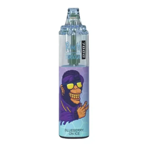 RandM Tornado 7000 Puffs vienkartinis Vape Blueberry On