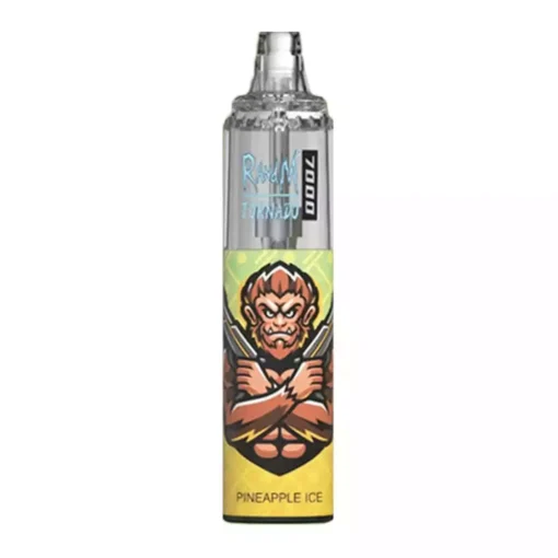 RandM Tornado 7000 Puffs vienkartinis Vape Ananasas