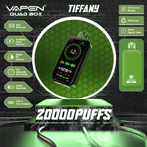 VAPEN QUAD BOITE 20000Puffs 15