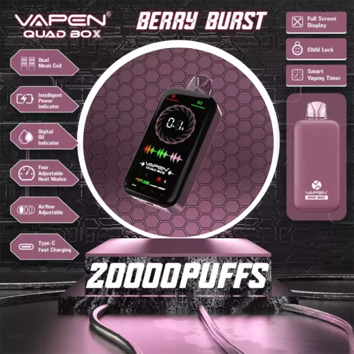 VAPEN QUAD BOITE 20000Puffs 16