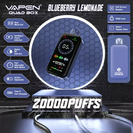 VAPEN QUAD BOITE 20000Puffs 20