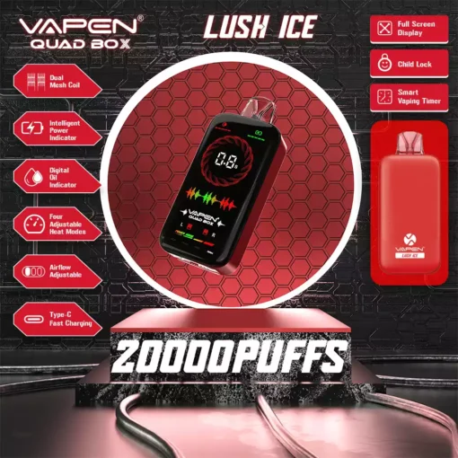 VAPEN QUAD BOITE 20000Puffs 23