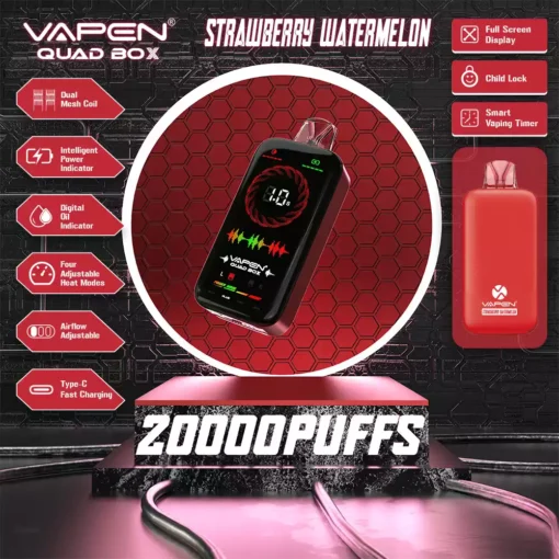 VAPEN QUAD BOITE 20000Puffs 25