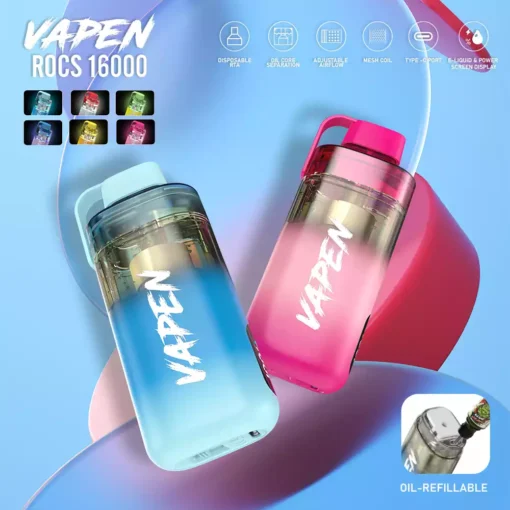 VAPEN ROCS 16000PUFF 1