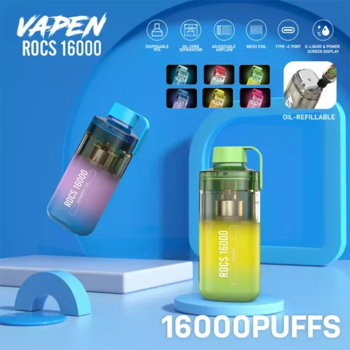 VAPEN ROCS 16000PUFF 6