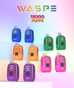 WASPE 15000 PUFFS Digital Box 2 la scară