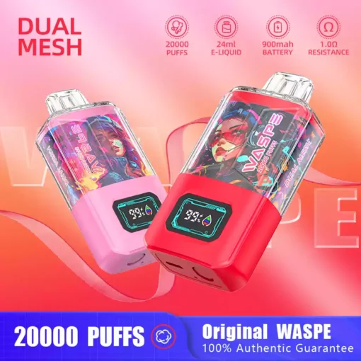 WASPE 20000 PUFFS Dual Mesh Box 11