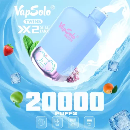 Vapsolo 20000 zaciągnięć shishy 20