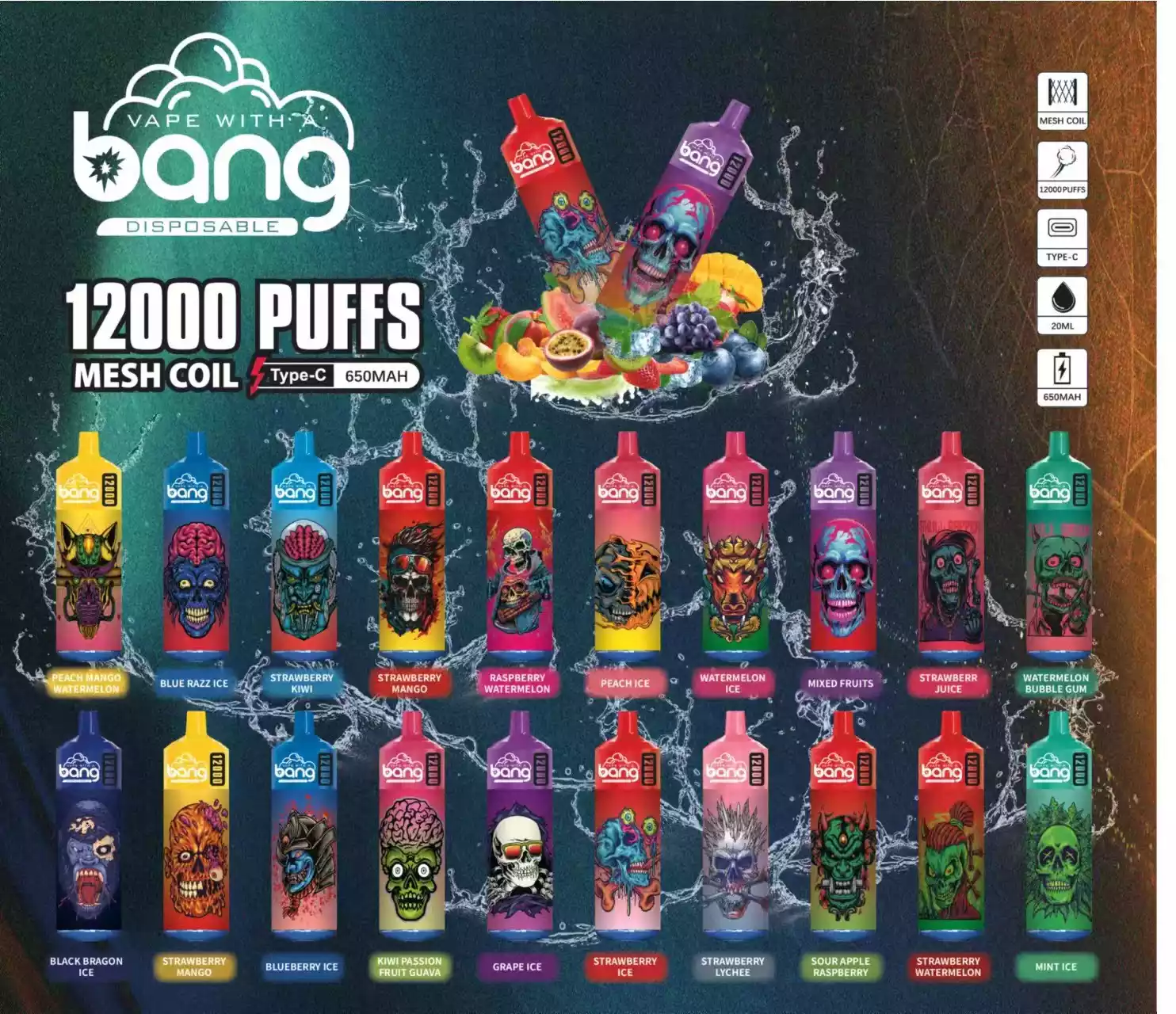 Best Time to Buy Bang Tornado 12000 Puffs Vapes Wholesale for the Most Affordable Rates in Europe