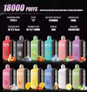 Bang box rocket 18000 puffs 3 1 2