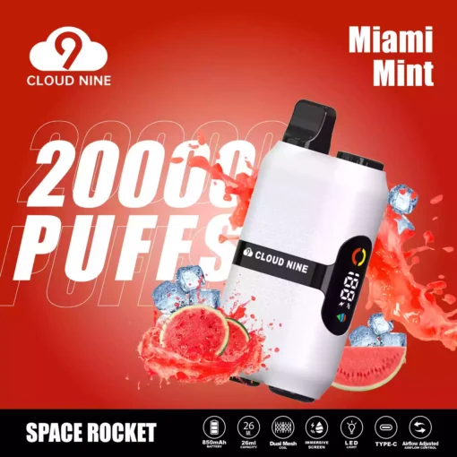 CLOUD NINE D33 Disposable Vape 20000 Puffs 10