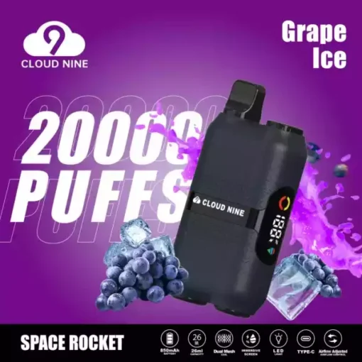 CLOUD NINE D33 Disposable Vape 20000 Puffs 11