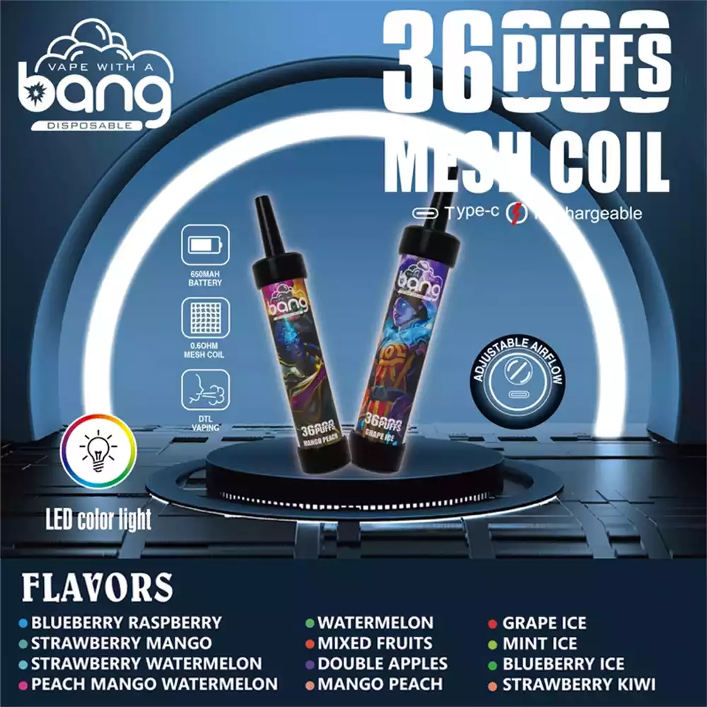 When Will Bang 36000 Puffs Disposable Vapes Be Available for Wholesale in My Country