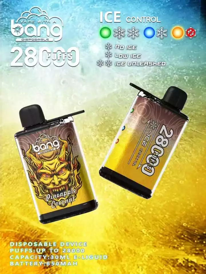 Bang 28000 Puffs Mesh Coil Disposable Vape Wholesale Low Nicotine 0 2 3 5 E Cigarette 12 Flavors Original Factory Shipping 17 1