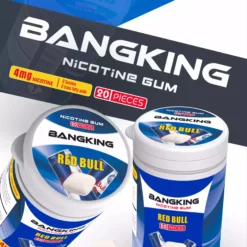 Bang King Nicotine Gum Wholesale 4mg Low Nicotine Rechargeable High Quality Bulk Buy