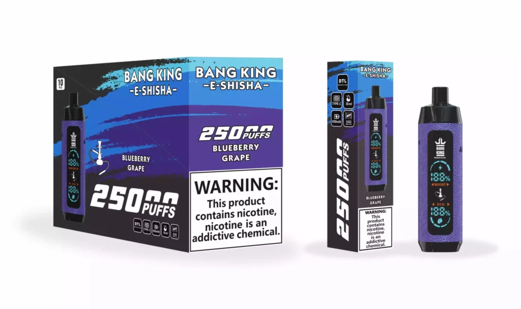 Bang Starry 25000 Puffs Disposable Vape Long-Lasting Wholesale 0%, 2%, 3%, 5% Low Nicotine Rechargeable High Quality Bulk Buy 