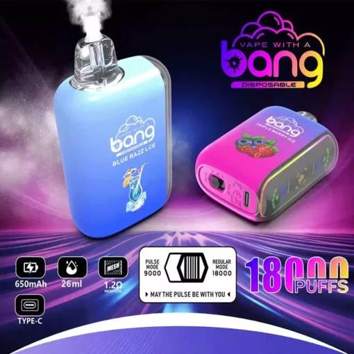 Bang box rocket 18000 puffs 9 2