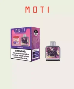 MOTI GO PRO 12000 Puffs Disposable POD Wholesale 2% Low Nicotine Disposable Vape – 16ml E-Liquid 1000mAh Battery Rechargeable High Quality Bulk Buy