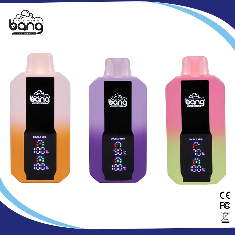 Wholesale I Vape Bang 25000 Puffs Disposable E Cigarettes 30ml Pre Filled Vapor 25K Puffs E Hookah Fruit Flavor 0 2 3 5